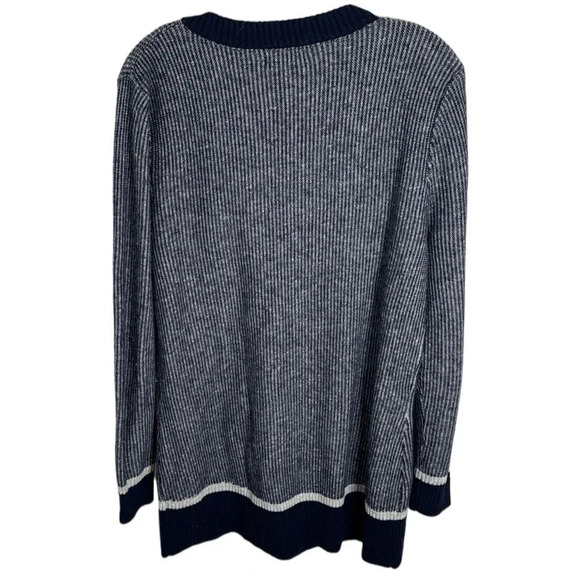 Toad & Co Mitchell Tunic Sweater Navy Size Large - Picture 9 of 9